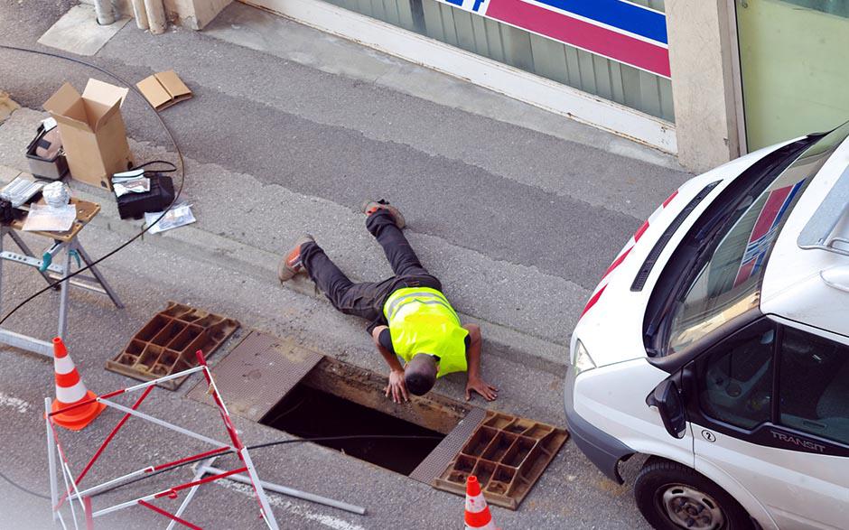 travaux assainissement Médan